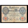 Image 2 : 1910 Germany 20 Mark Note P# 40B Grades vf+