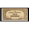 Image 2 : 1942 Philippines(Japanese Occuaption) 10 Centavos Note P# 104A Grades Select CU