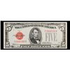 Image 2 : 1928c $5 Red Seal United States Note Grades Select CU