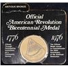 Image 2 : Official American Revolution Bicentennial Medal 1976