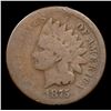 Image 2 : 1875 Indian Cent 1c Grades g+
