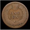 Image 3 : 1875 Indian Cent 1c Grades g+