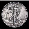 Image 2 : 1943-p Walking Liberty Half Dollar 50c Grades Select Unc