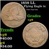 Image 1 : 1858 LL Flying Eagle Cent 1c Grades vg, very good