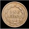 Image 3 : 1859 Indian Cent 1c Grades Select AU