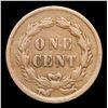 Image 3 : 1859 Indian Cent 1c Grades vf++