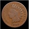 Image 2 : 1886 TY II Indian Cent 1c Grades g+