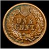 Image 3 : 1860 Indian Cent 1c Grades Choice Unc