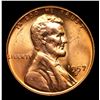 Image 2 : 1957-d Lincoln Cent 1c Grades Gem+ Unc RD