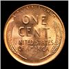 Image 3 : 1957-d Lincoln Cent 1c Grades Gem+ Unc RD