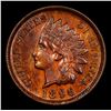 Image 2 : 1896 Indian Cent 1c Grades Choice Unc RB