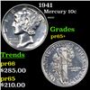 Image 1 : Proof 1941 Mercury Dime 10c Grades GEM+ Proof