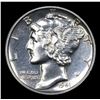 Image 2 : Proof 1941 Mercury Dime 10c Grades GEM+ Proof