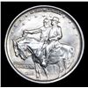 Image 2 : 1925 Stone Mountain Old Commem Half Dollar 50c Graded ms66 By SEGS