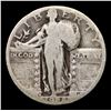 Image 2 : 1928-d Standing Liberty Quarter 25c Grades f, fine