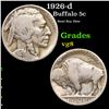 Image 1 : 1926-d Buffalo Nickel 5c Grades vg, very good