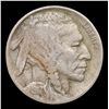 Image 2 : 1917-d Buffalo Nickel 5c Grades vf+
