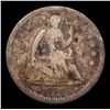 Image 2 : 1856-p Seated Liberty Half Dime 1/2 10c Grades f+