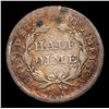 Image 3 : 1856-p Seated Liberty Half Dime 1/2 10c Grades f+