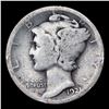 Image 2 : 1921-p Mercury Dime 10c Grades g+