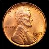 Image 2 : 1947-d Lincoln Cent 1c Grades GEM Unc RB