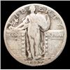 Image 2 : 1927-d Standing Liberty Quarter 25c Grades f+