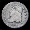 Image 2 : 1837 Capped Lg Capped Bust Half Dime 1/2 10c Grades vg+
