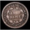 Image 3 : 1845-p Seated Liberty Half Dime 1/2 10c Grades f+