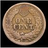 Image 3 : 1864 CN Indian Cent 1c Grades f+