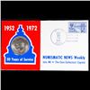Image 2 : 1972 Numismatic News Weekly 20 Years of Service Eisenhower $1