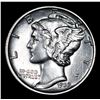 Image 2 : 1939-s Mercury Dime 10c Grades Select Unc