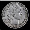 Image 2 : 1916-p Barber Quarter 25c Grades Choice AU