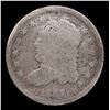 Image 2 : 1835 Capped Bust Half Dime 1/2 10c Grades vg details