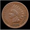Image 2 : 1886 Ty I Indian Cent 1c Grades f+