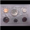 Image 5 : 1981 Canadian Uncirculated 6 Coin Set - Dollar, 50 Cent, 25 Cent, 10 Cent, 5 Cent, 1 Cent