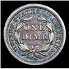 Image 3 : 1845-p Seated Liberty Dime 10c Graded ms62 By SEGS