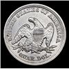Image 3 : ***Auction Highlight*** 1855 arrows Seated Liberty Quarter 25c Graded Select Unc BY USCG (fc)