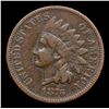 Image 2 : 1876 Indian Cent 1c Grades Select AU