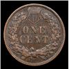 Image 3 : 1876 Indian Cent 1c Grades Select AU
