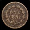 Image 3 : 1859 Indian Cent 1c Grades f, fine
