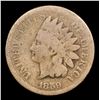 Image 2 : 1859 Indian Cent 1c Grades g+