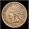 Image 2 : 1860 Indian Cent 1c Grades Choice AU