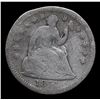 Image 2 : 1841-p Seated Liberty Half Dime 1/2 10c Grades vg+