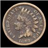 Image 2 : 1862 Indian Cent 1c Grades vf+