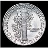 Image 3 : 1944-p Mercury Dime 10c Grades GEM+ Unc