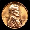 Image 2 : 1956-d Lincoln Cent 1c Grades Select Unc RD