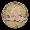 Image 2 : 1858 LL Flying Eagle Cent 1c Grades f+