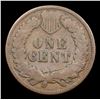 Image 3 : 1876 Indian Cent 1c Grades g+
