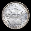 Image 3 : 1893 Columbian Old Commem Half Dollar 50c Grades Choice+ Unc