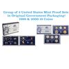Image 1 : Group of 2 United States Mint Proof Sets 1999-2000 19 coins